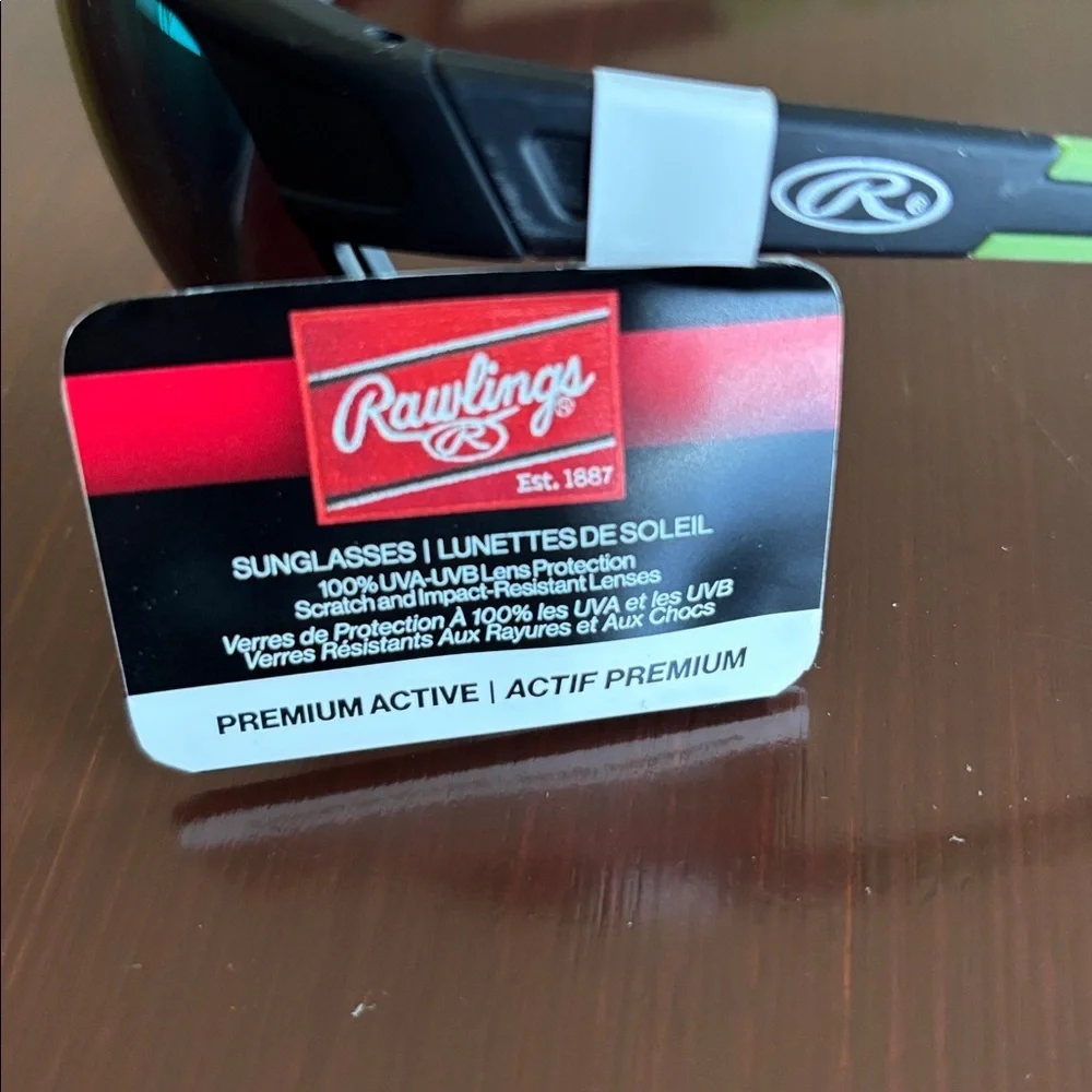 Rawlings 418 Adult Rainbow Mirror Half Rim Sunglasses 100% UVA/UVB protection